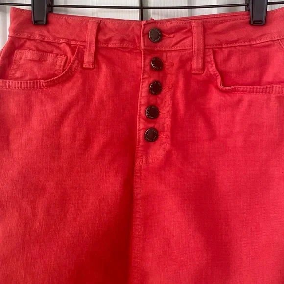 Cute Red A-Line Skirt - Picture 2 of 5